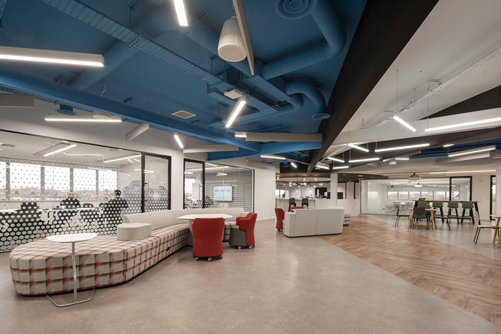 Autodesk高效率現代風軟件公司辦公室裝修設計方案
