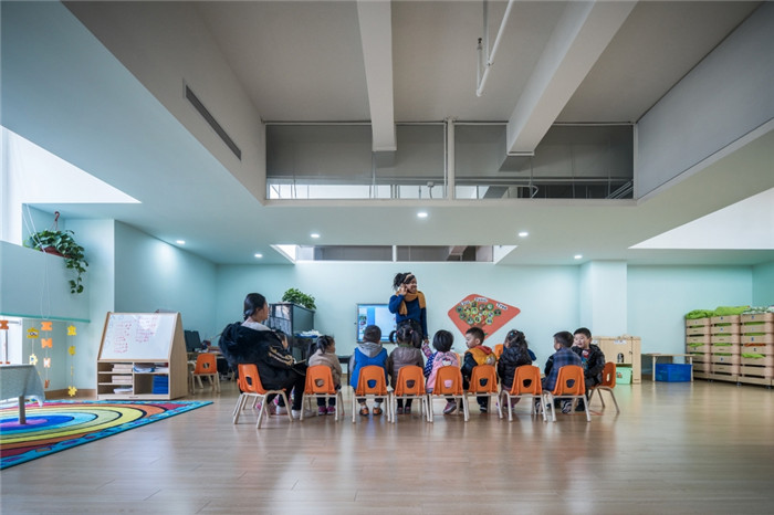上海寶山貝貝佳歐萊幼兒園教室裝修設計效果圖