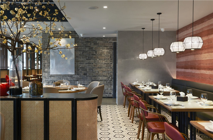 用餐區(qū)裝修設(shè)計-鄭州中餐廳裝修公司推薦瀟湘府中餐廳裝修設(shè)計方案